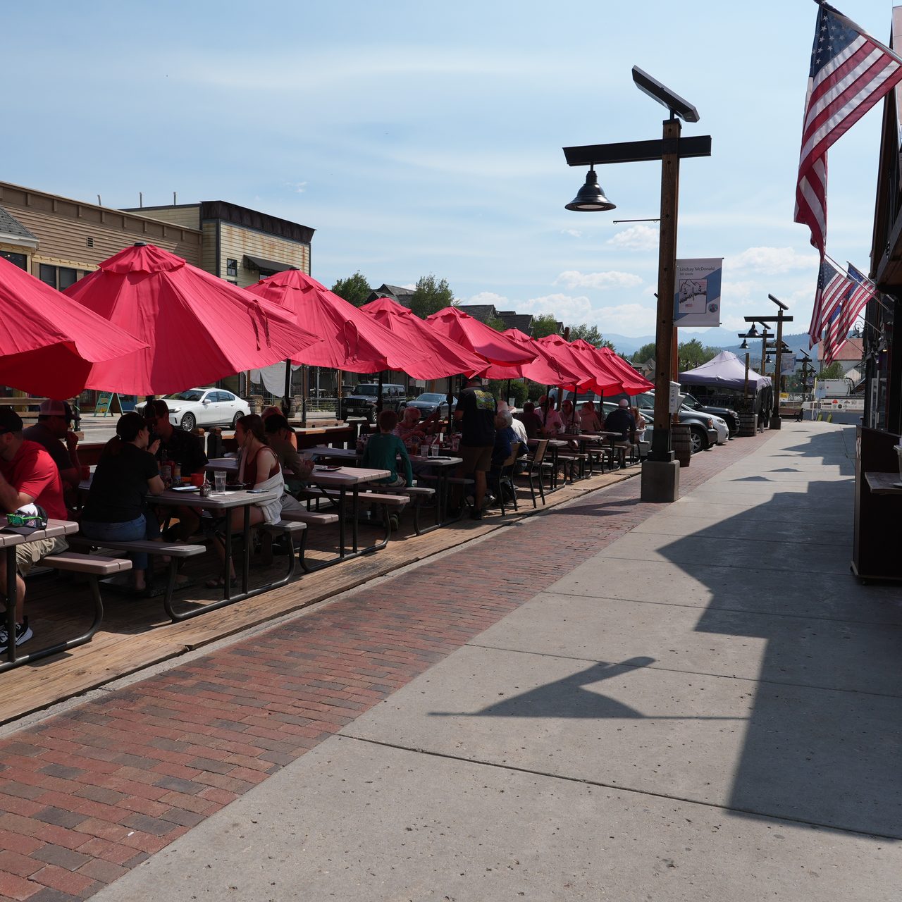 The Outdoor Patio on Main Street